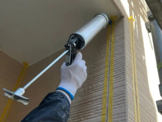 外壁のシーリング補修